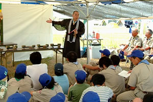 ボーイスカウトとの交流