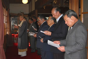 会員様互礼会法要