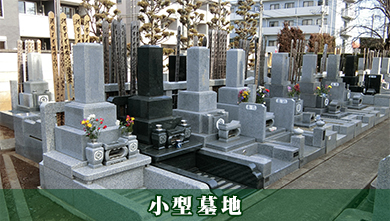小型墓地